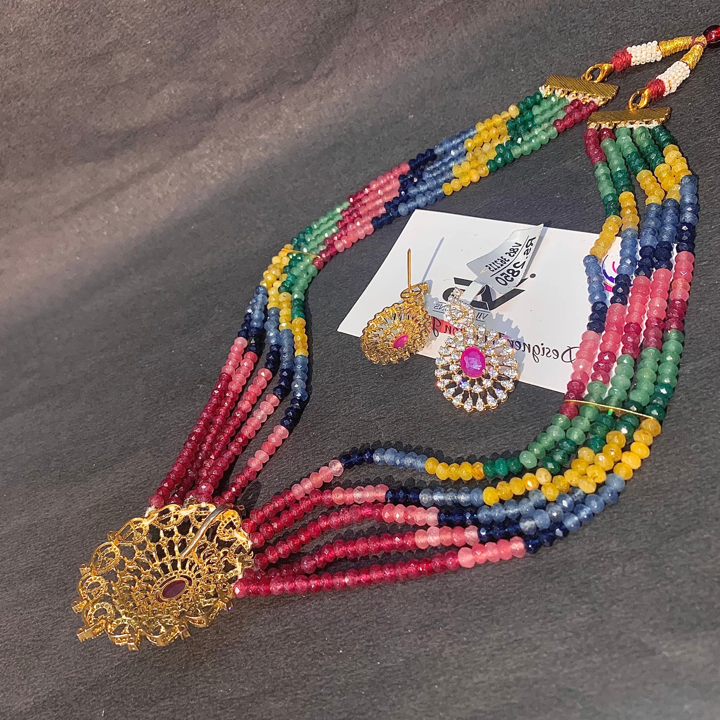 Zircon Necklace Set 8466567