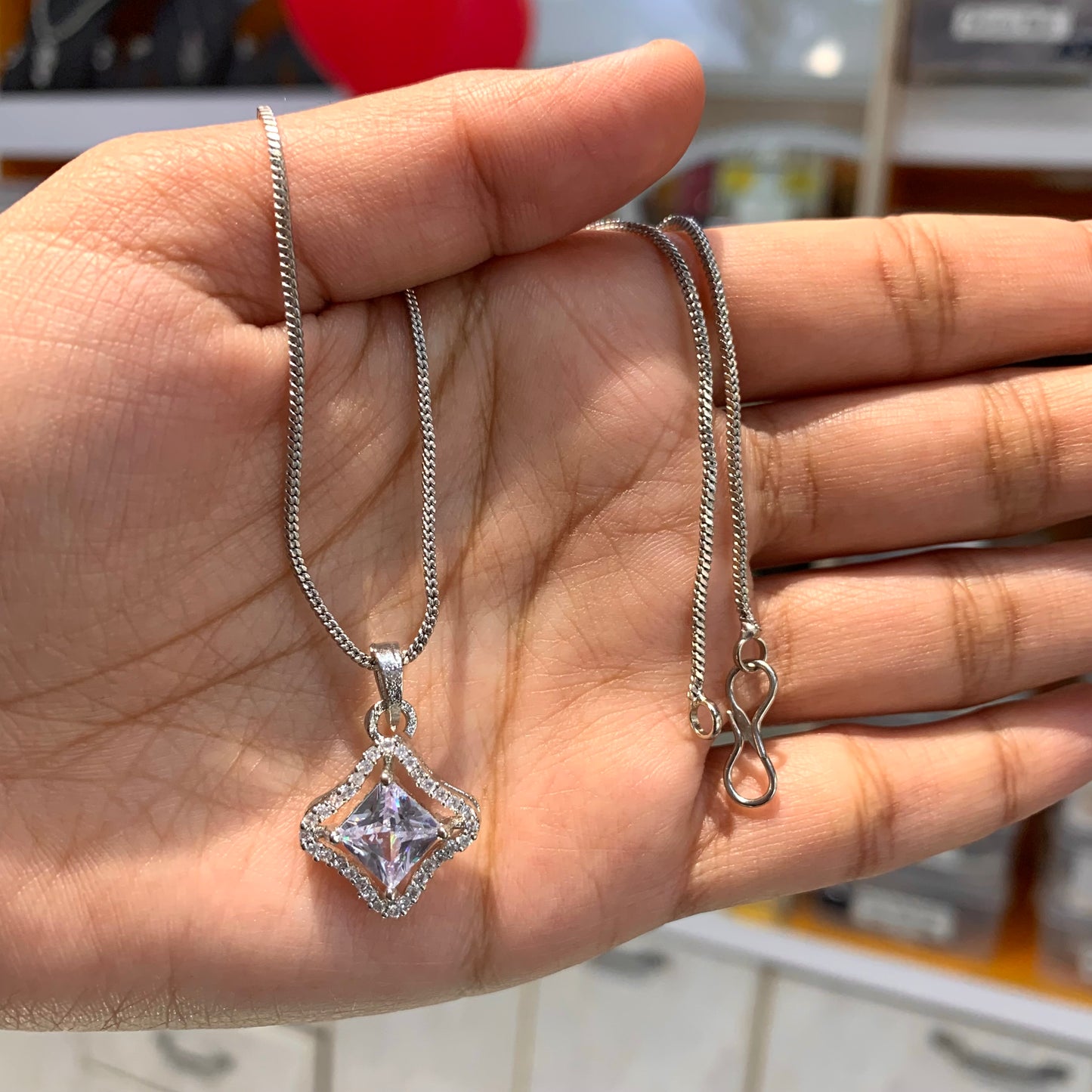 Zircon Pendant set 43256