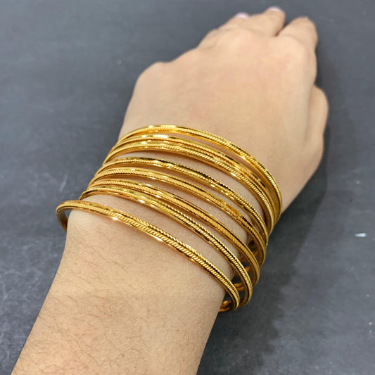 Gold Plated Bangles 5262255