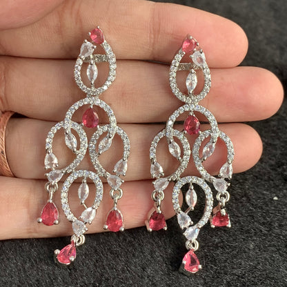 American Diamond Earrings 35655