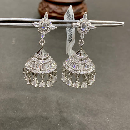 American diamond earrings