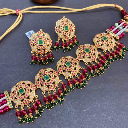 Jadau Necklace Sets 77377830 - Vijay & Sons