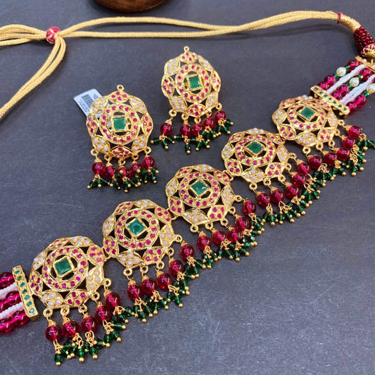 Jadau Necklace Sets 77377830 - Vijay & Sons
