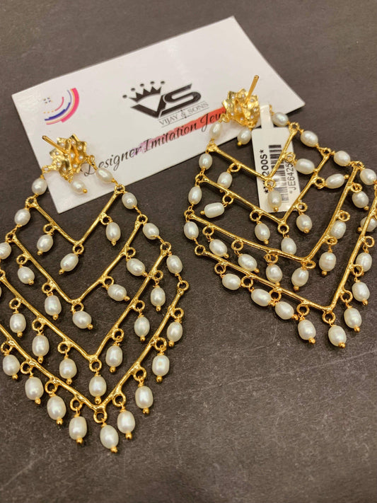 Jadau Earrings 1846184 - Vijay & Sons