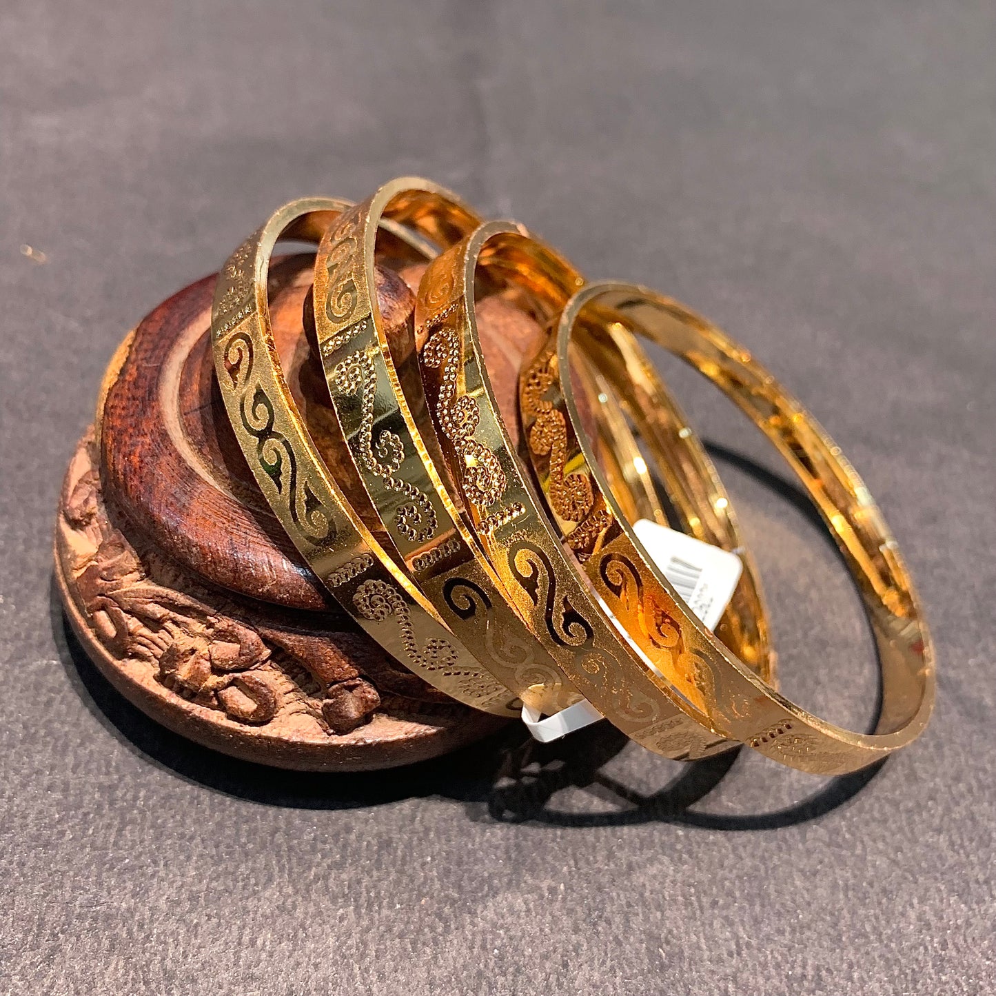 Gold Plated Bangles 446950