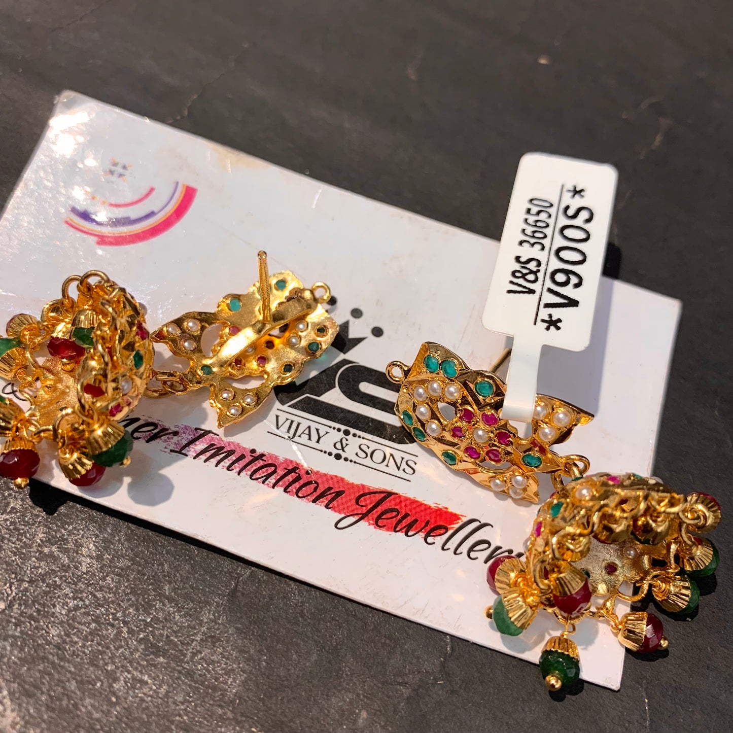 Jadau Earrings 645677