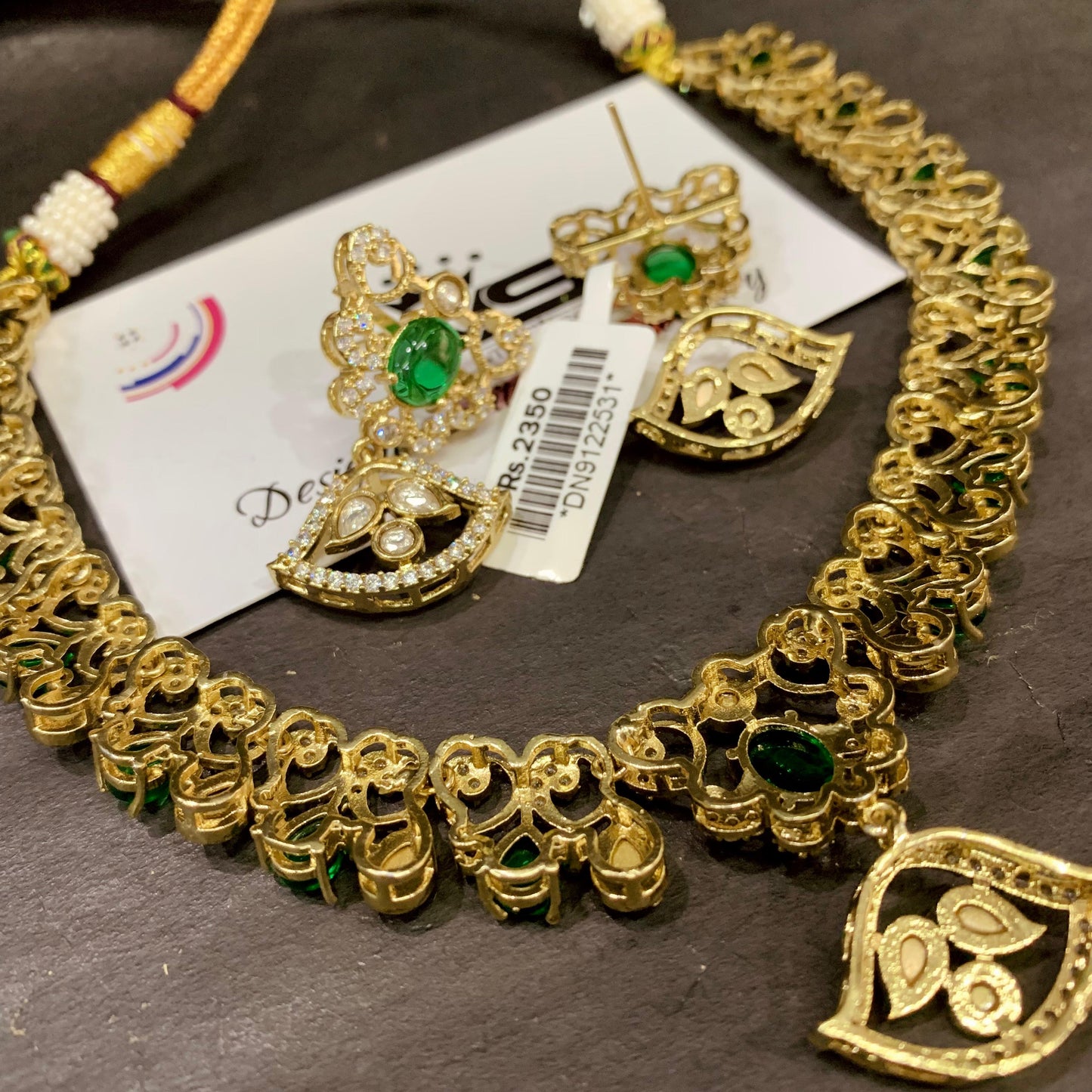 Kundan Necklace Set 5263653