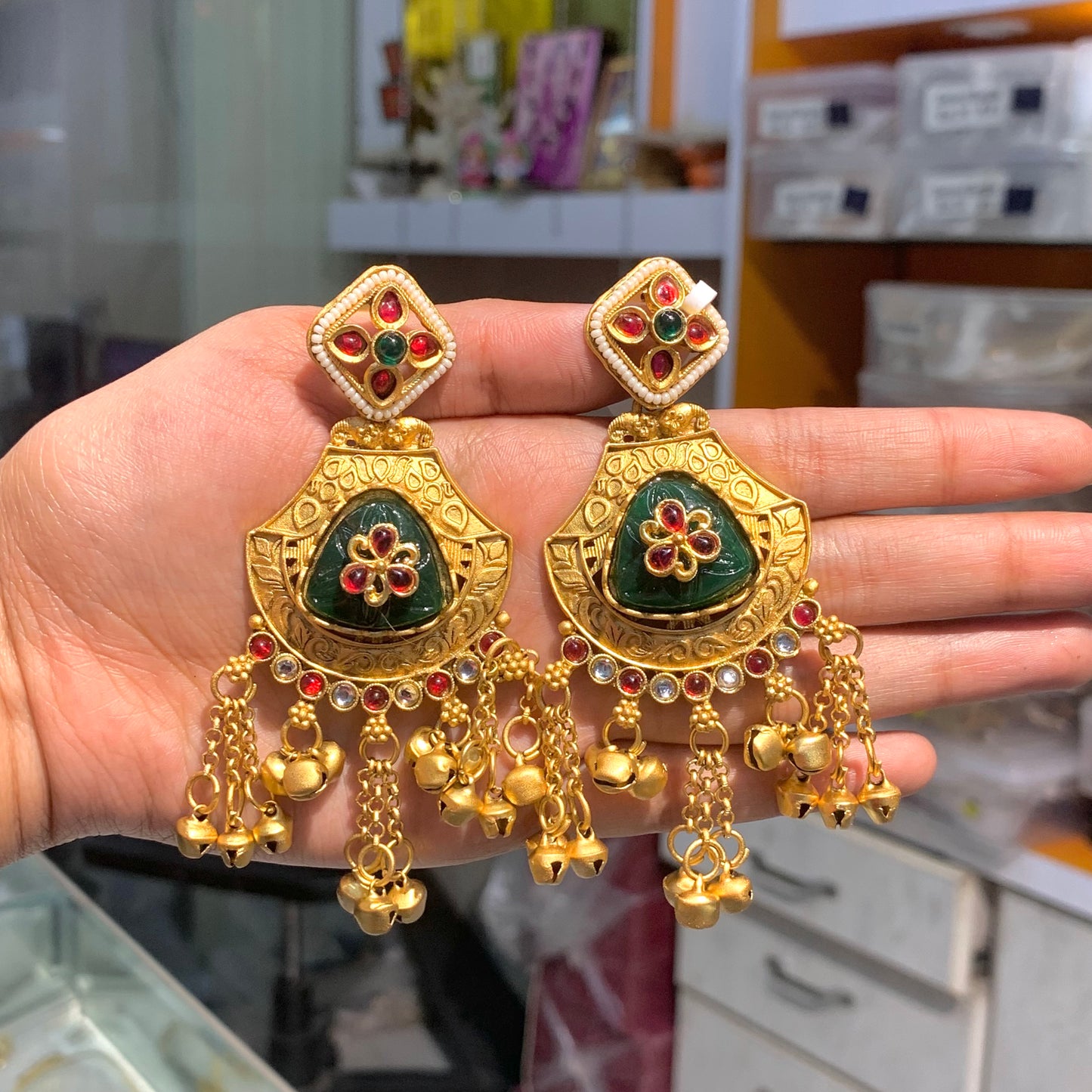 Antique Earrings Set 3864896