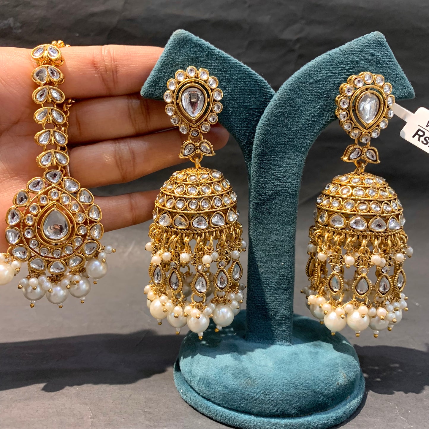 Kundan Earrings 32456
