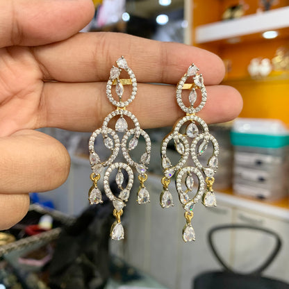 American diamond earring 12345