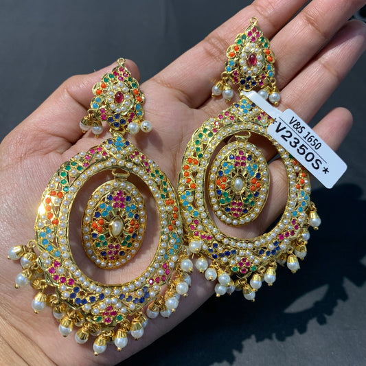 Jadau Earrings 435277