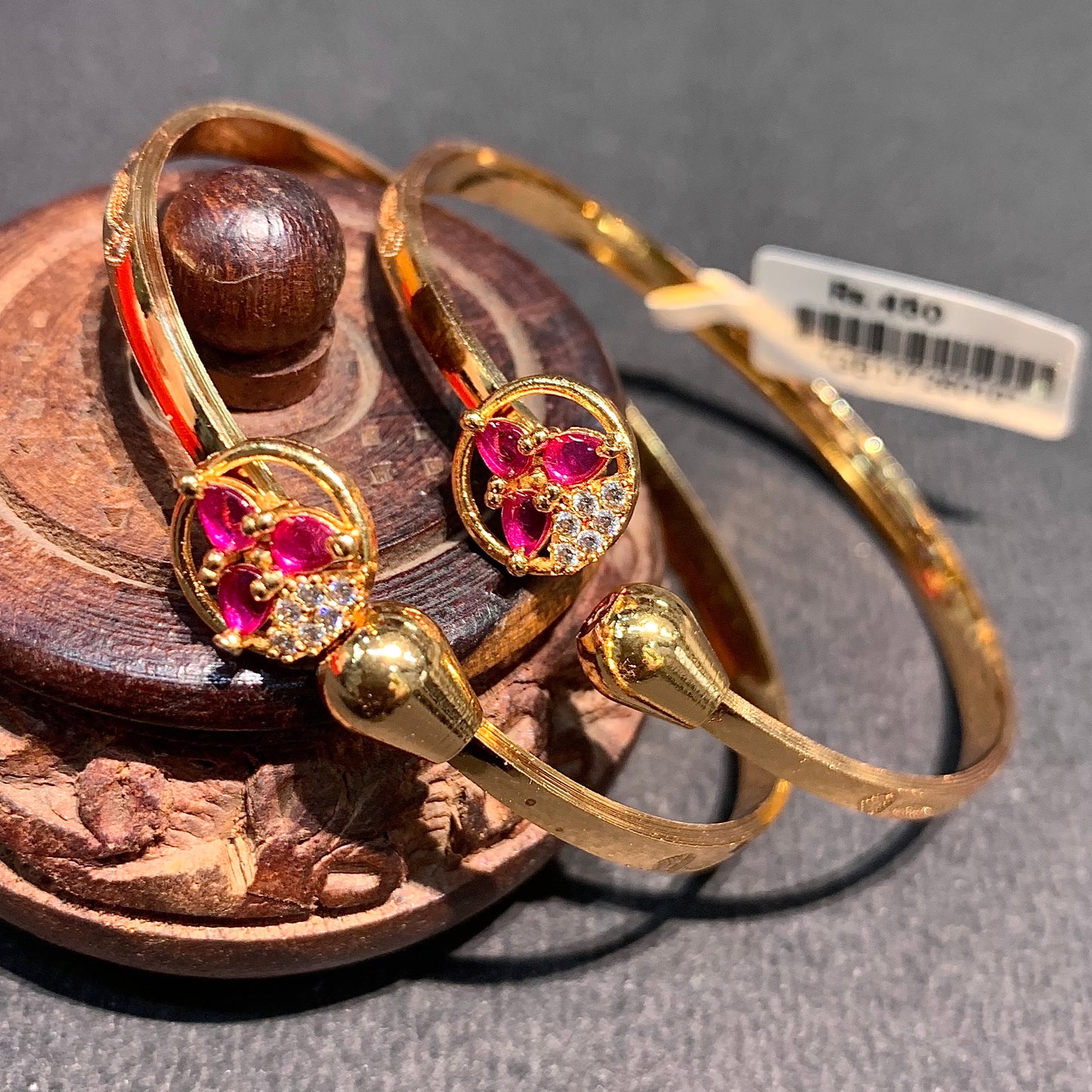 Gold Plated Bangles 4676543