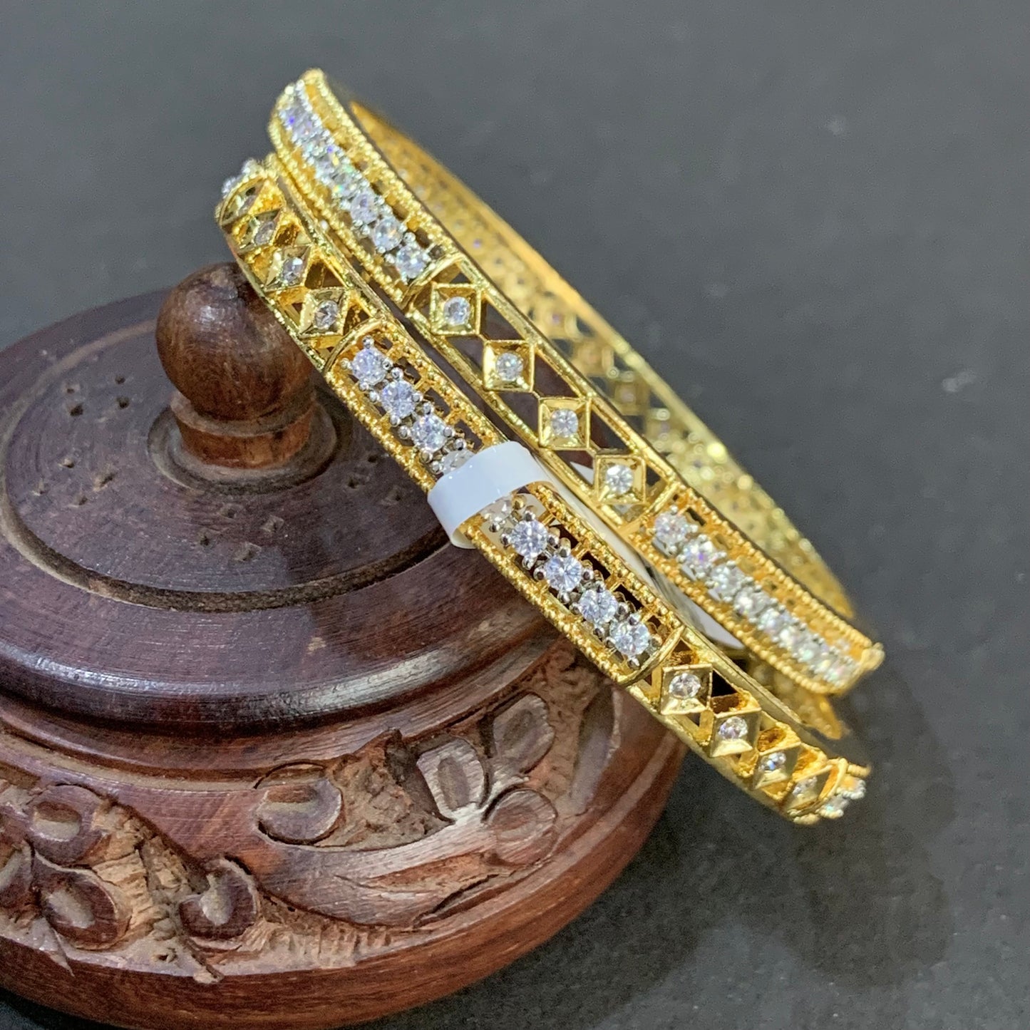 American Diamond Bangles 12634