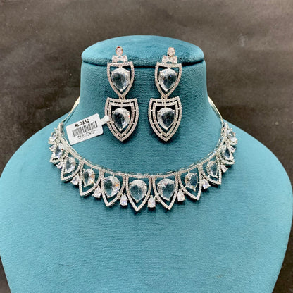 Zircon Necklace Sets 696568