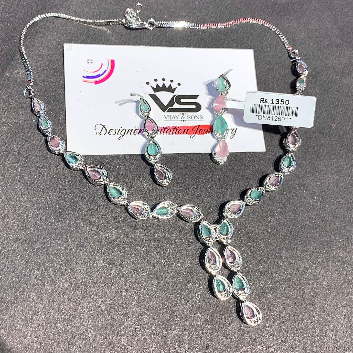Zircon Necklace Set 269558