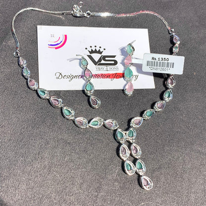 Zircon Necklace Set 269558
