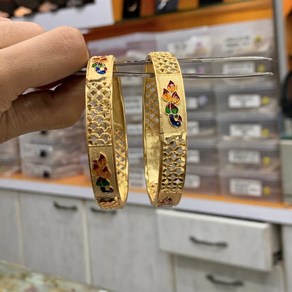 Gold Platted Bangles 466556