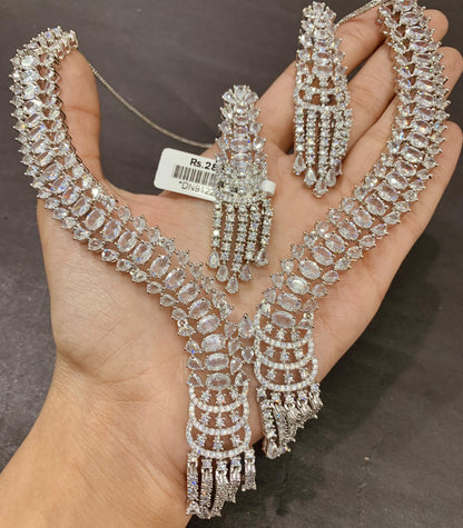 Zircon Necklace Set 367444