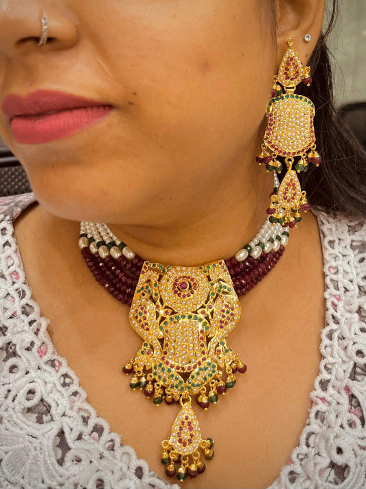 Jadau Necklace Sets 3005348 - Vijay & Sons