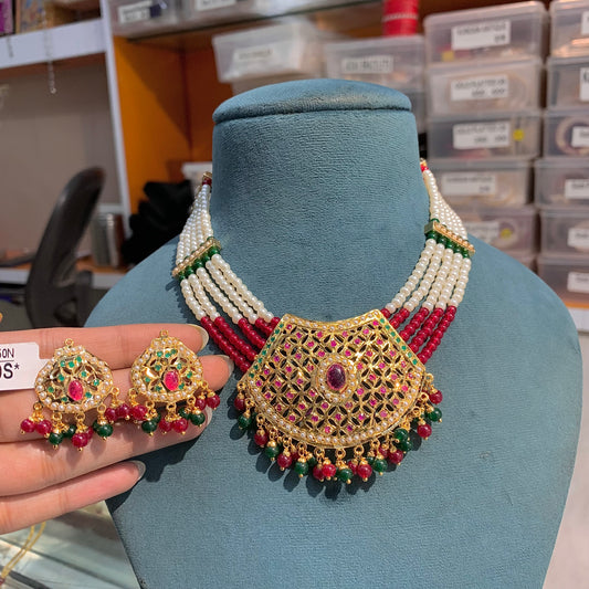 Jadau Necklaces Set 6456677