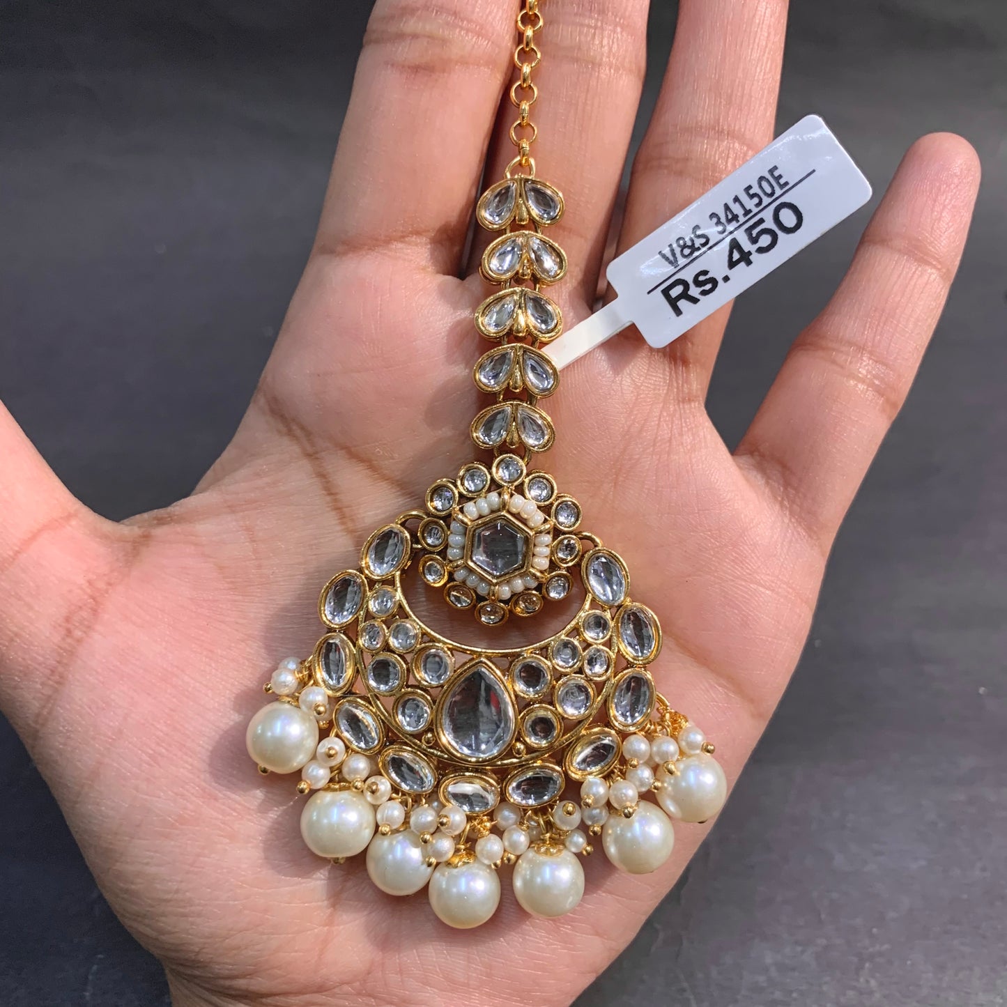 Kundan Maang Tikka 42356