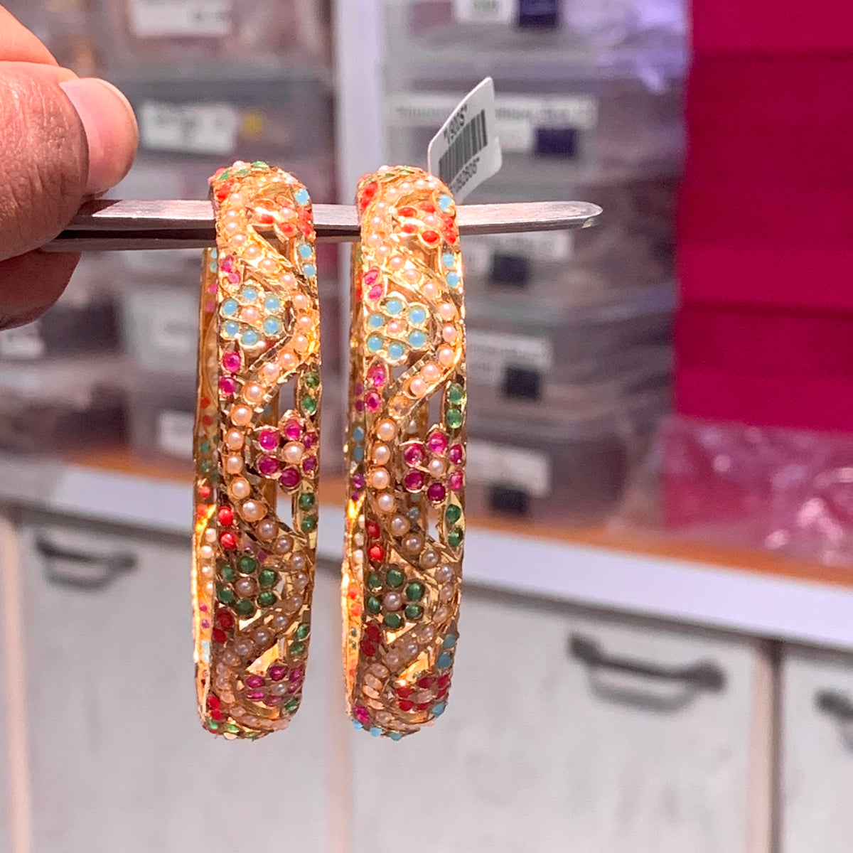 Jadau Bangles 35745556