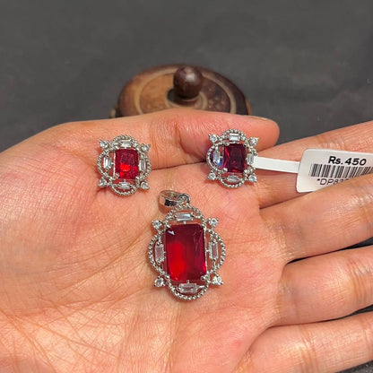 Zircon Pendant set 59448