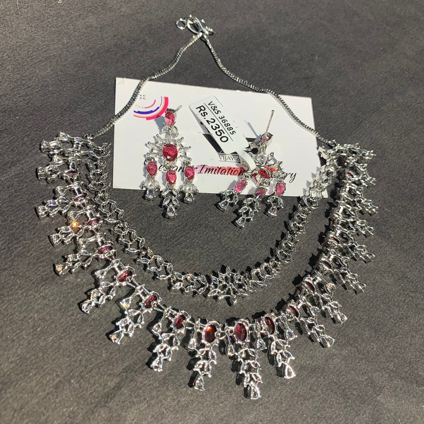 Zircon Necklace Set 829993