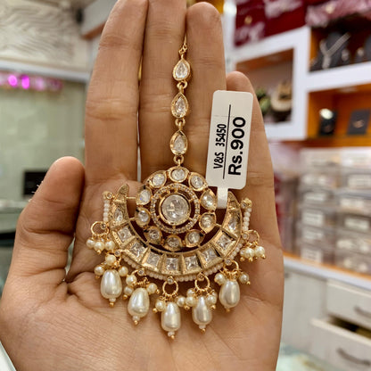 Kundan Maang Tikka 35544