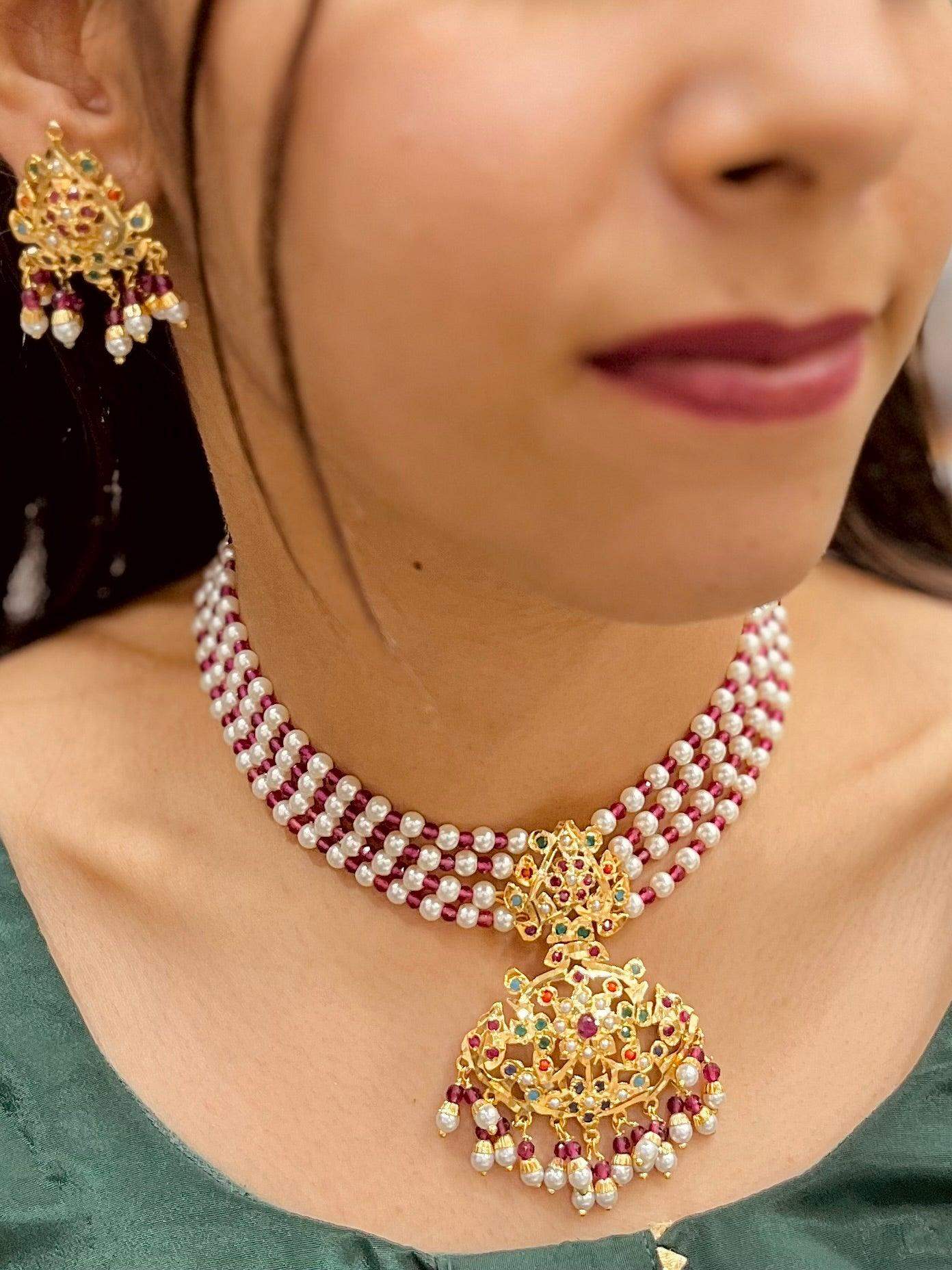 Jadau Necklace Sets 5676678 - Vijay & Sons