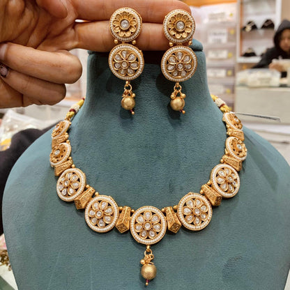 Kundan Necklace Sets 63763