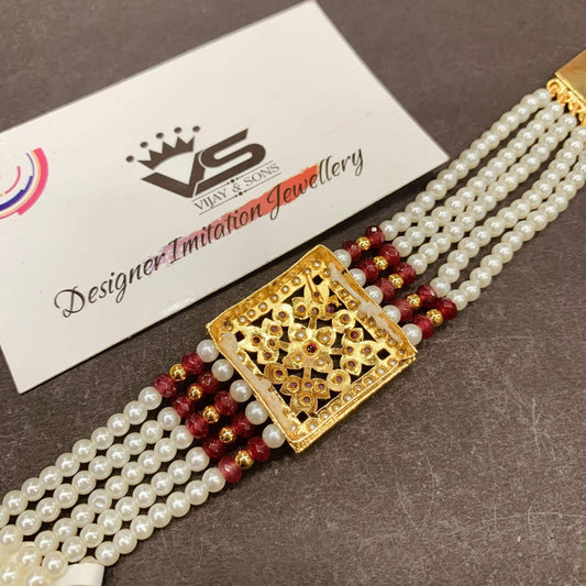 Jadau Bracelets 4654 - Vijay & Sons