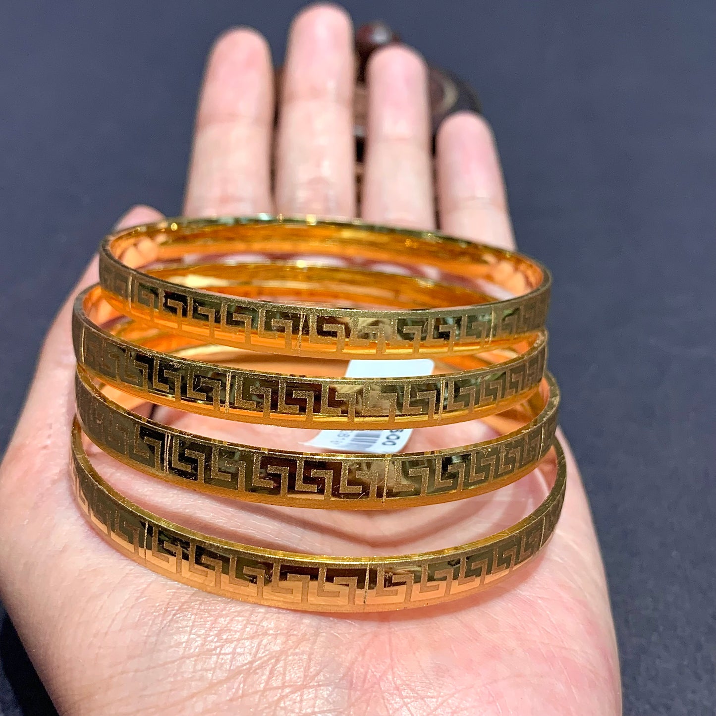 Gold Plated Bangles 444664