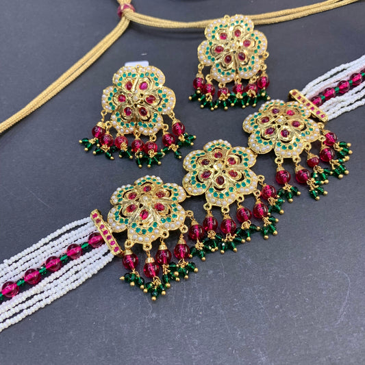 Jadau choker set 46745788