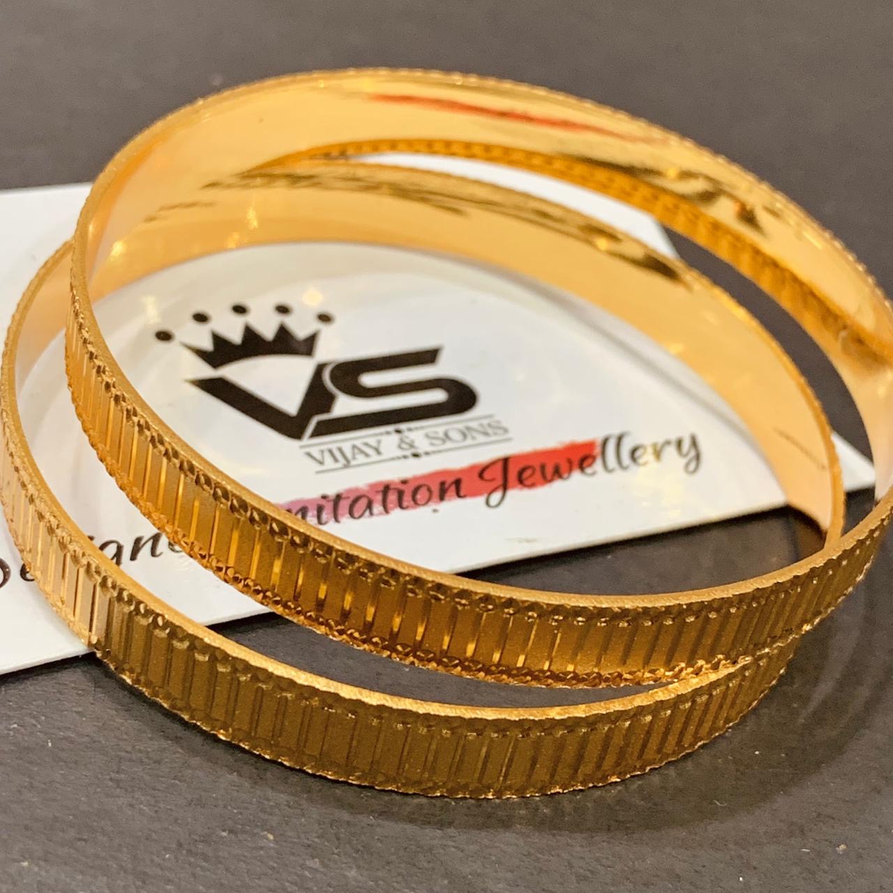 Gold Plated Bangles 356545