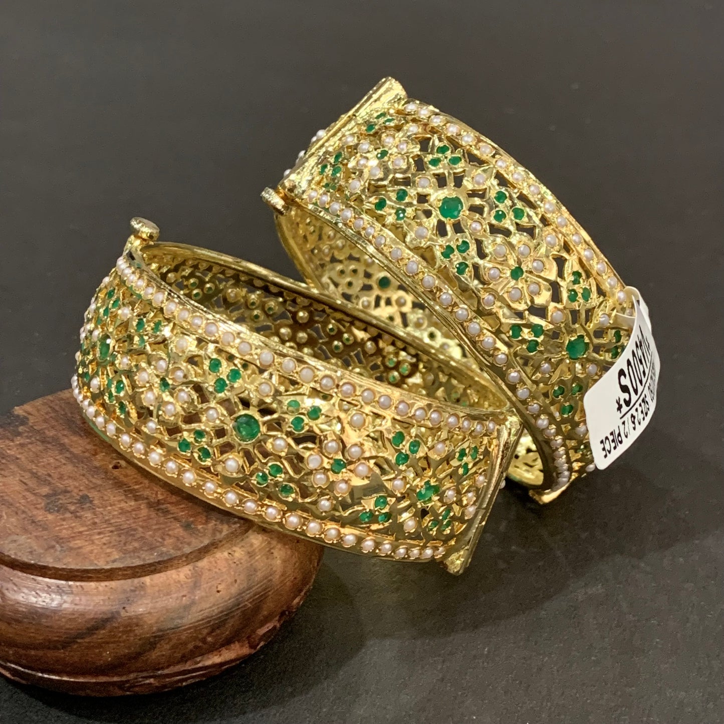 Openable Jadau Bangles 365633