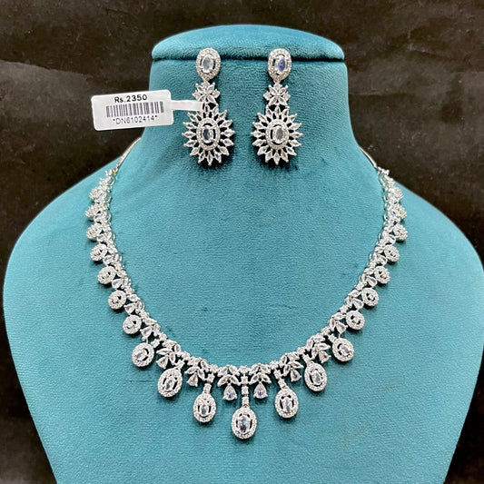 Zircon Necklace Set 3532