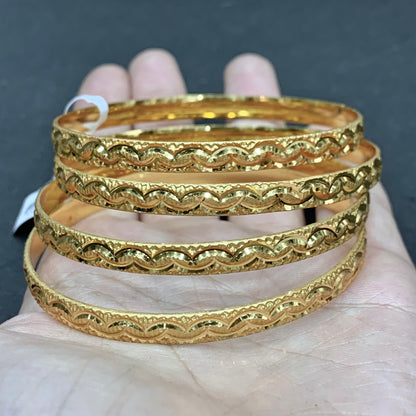 Gold Plated Bangles 67443