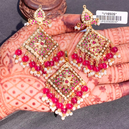 Jadau Pendant Set 4544565
