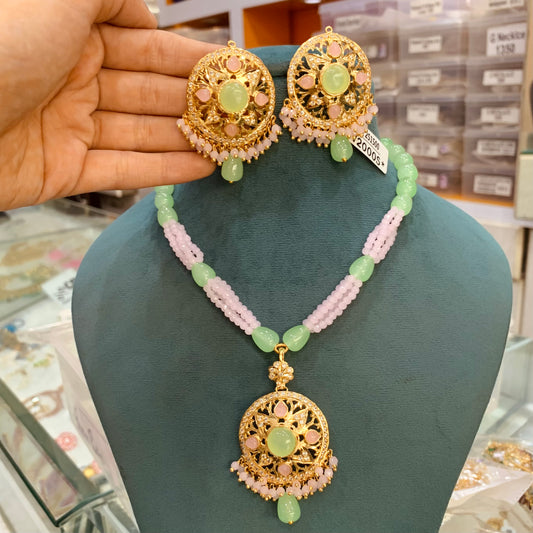 Jadau Pendant Set 566544
