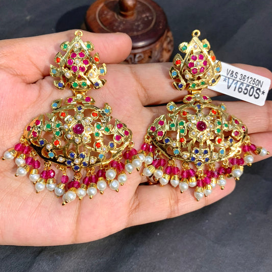 Jadau Earrings 46978