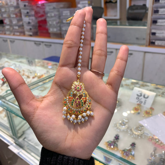 Jadau Maang Tikka 624688