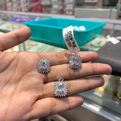 Zircon Pendant set 43567