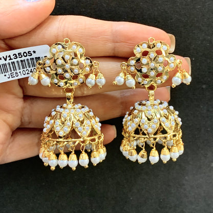 Jadau Earrings 45366