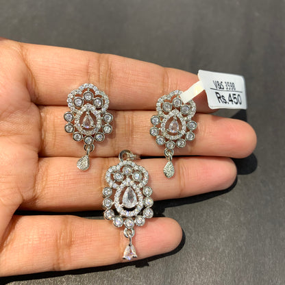 Zircon Pendant set 43567