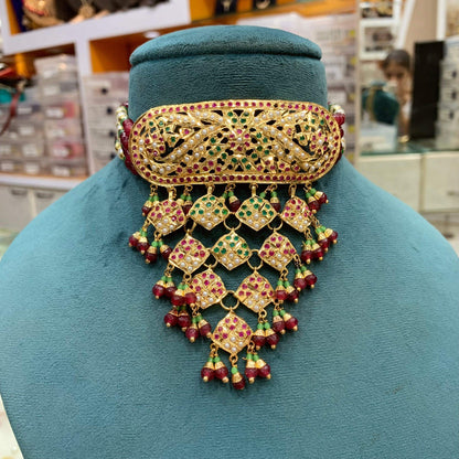 Jadau Necklace sets 456433 - Vijay & Sons