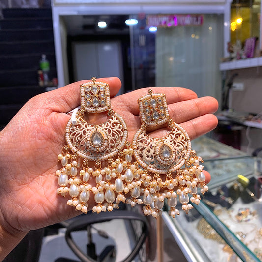 Kundan Earrings 306367