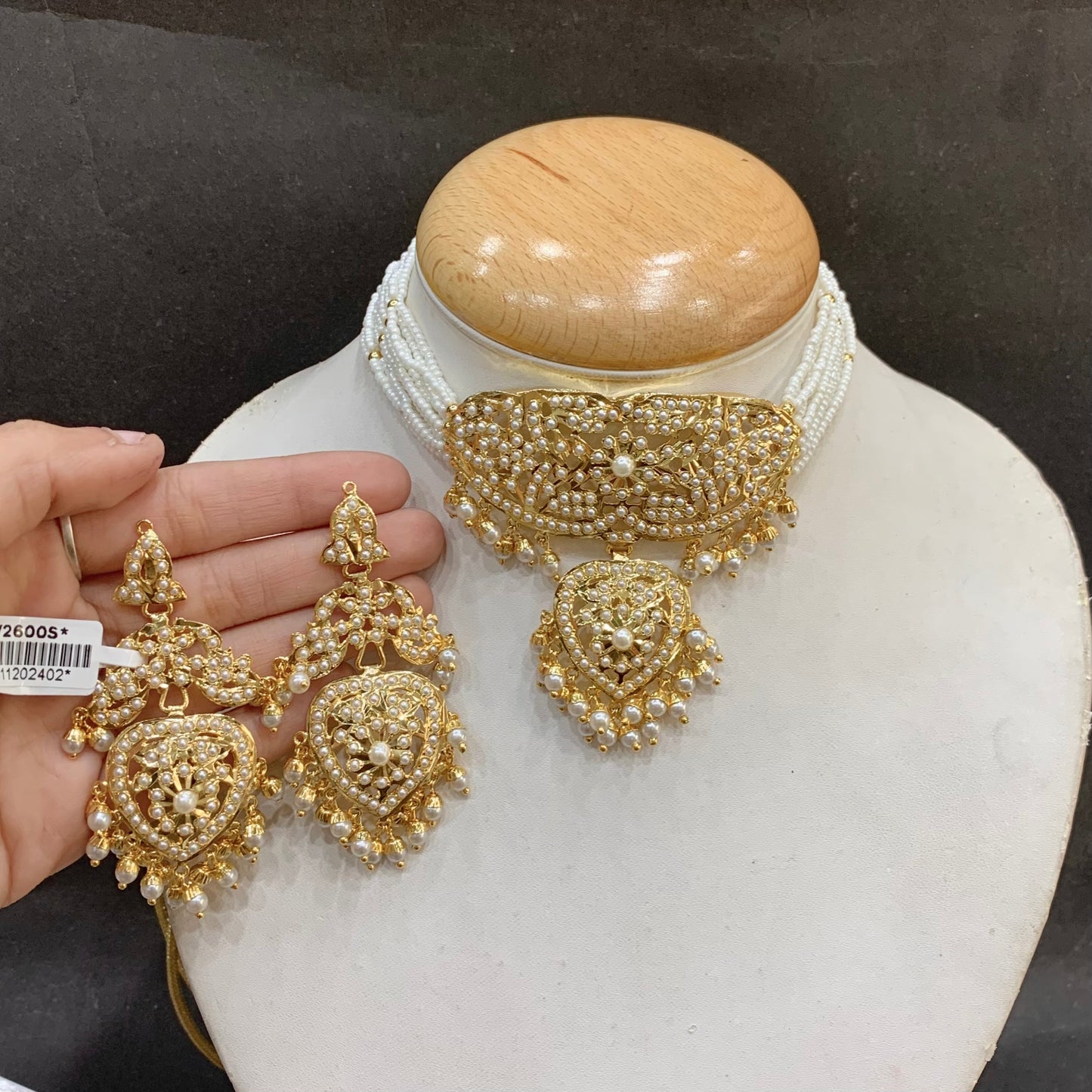 Jadau Necklace Set 3455445