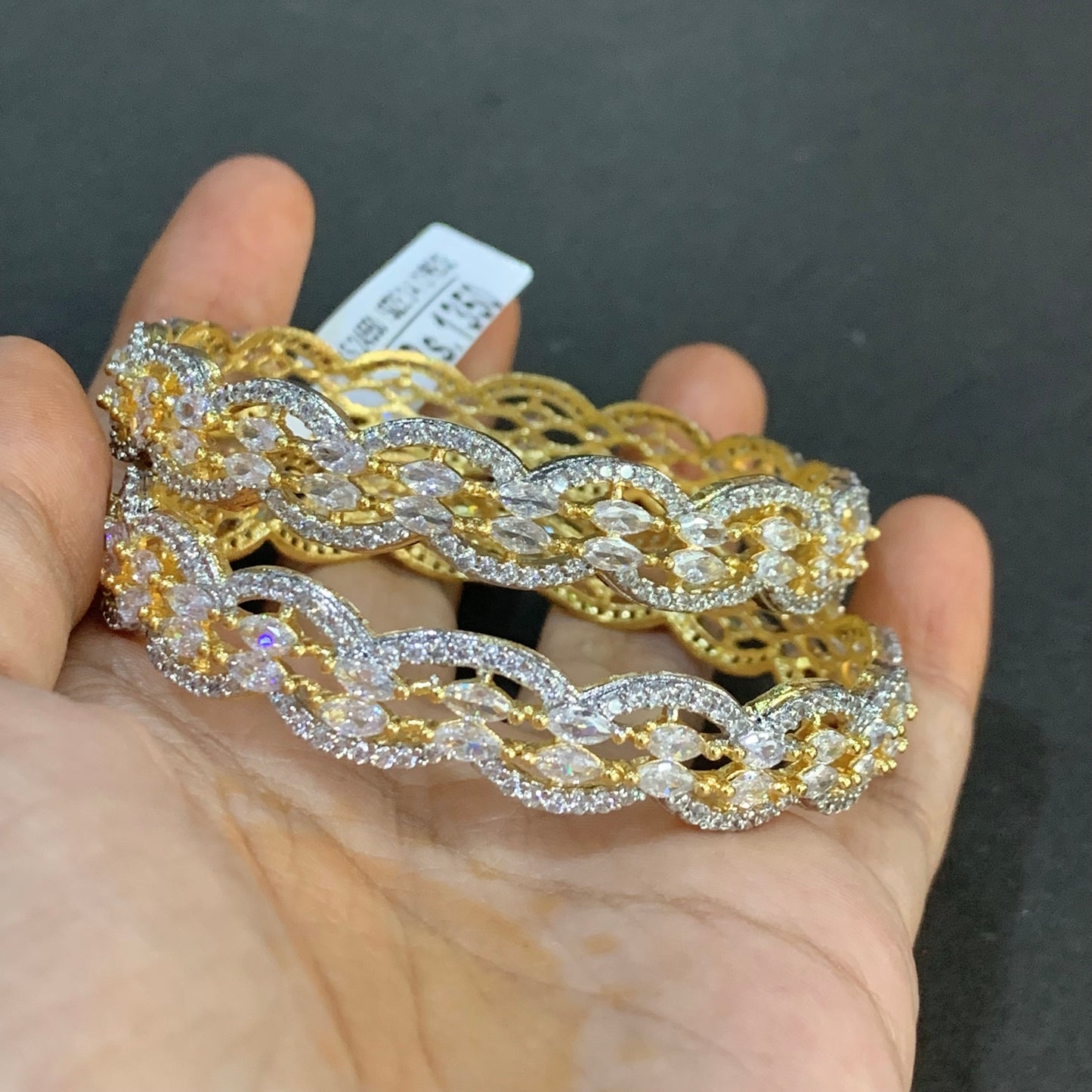 American Diamond Bangles 67655