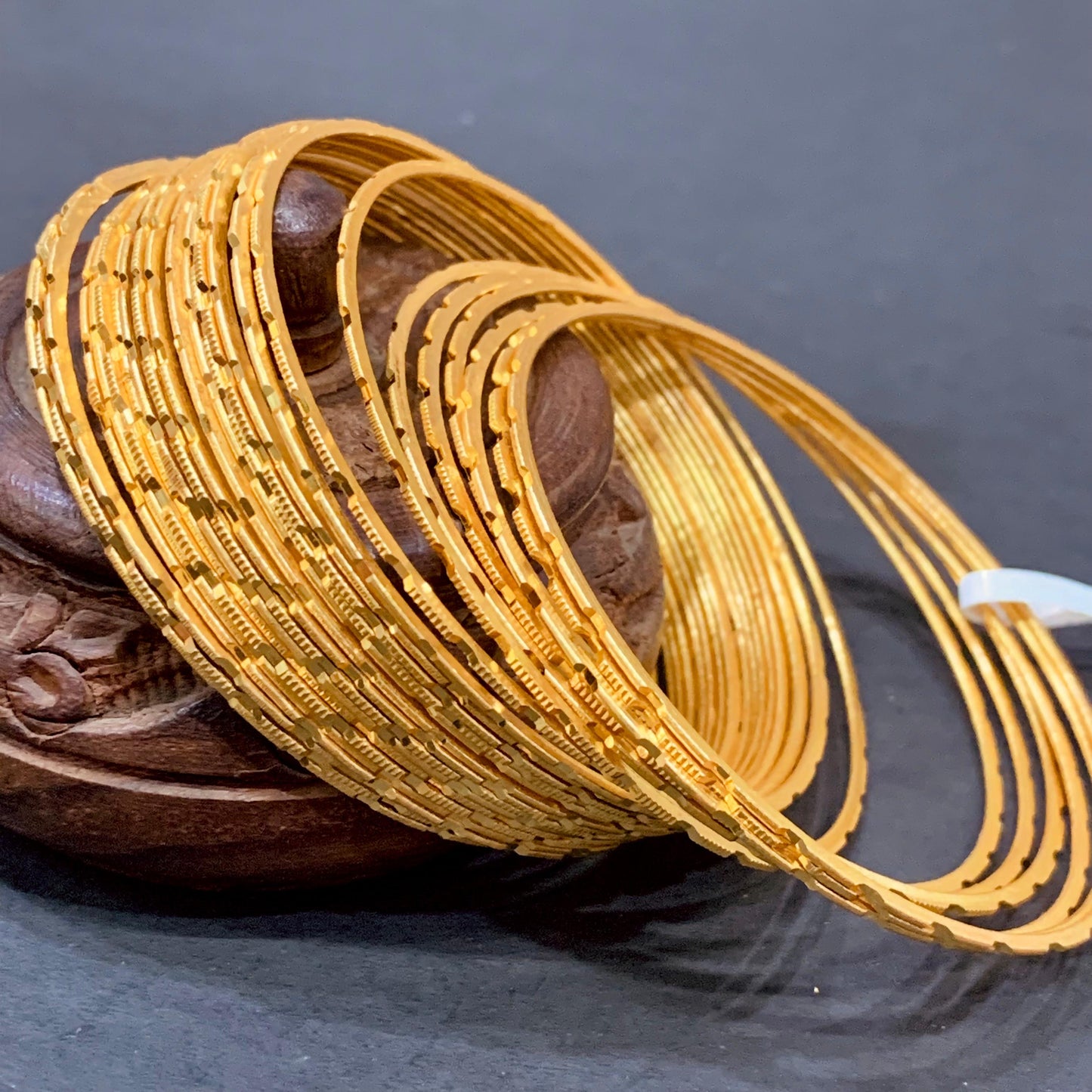 Gold Plated Bangles 56655